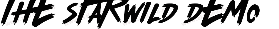 THE STARWILD DEMO字体转换